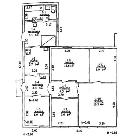 Фотография 5+ -комнатная квартира по адресу Зеленая ул., д. 4 - фото 2