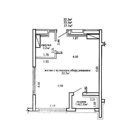 Фотография 1-комнатная квартира по адресу Левина ул., д. 7 - фото 11