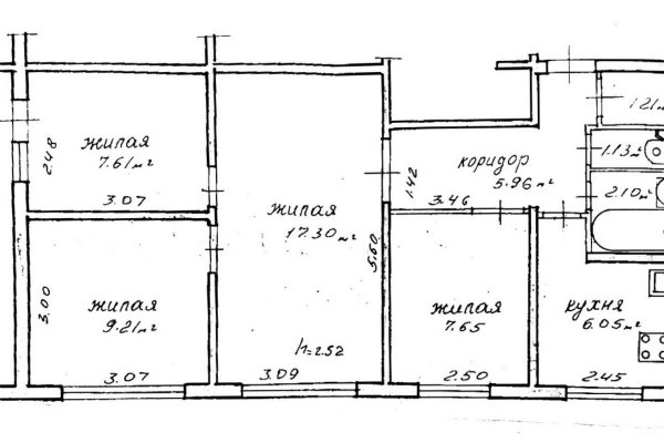 4-комнатная квартира по адресу Уборевича ул., д. 166 - фото 10