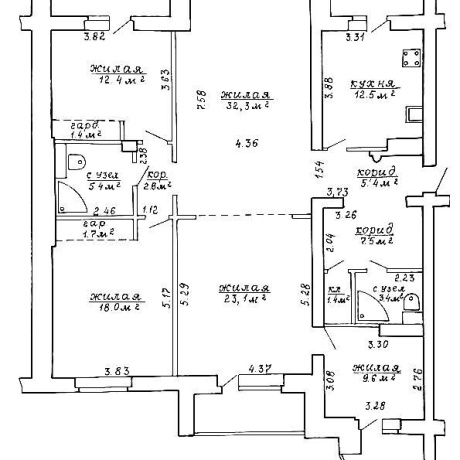 Фотография 5+ -комнатная квартира по адресу Пономаренко ул., д. 54 - фото 2