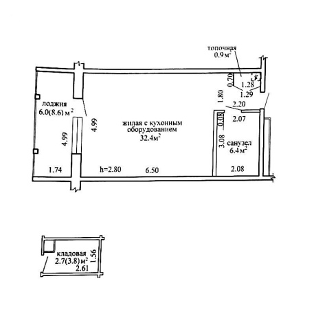 Фотография 1-комнатная квартира по адресу широкая, д. 4 - фото 2