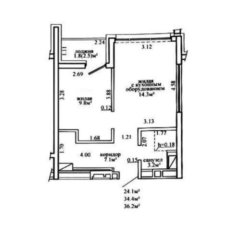 Фотография 2-комнатная квартира по адресу Братская ул., д. 11 - фото 17