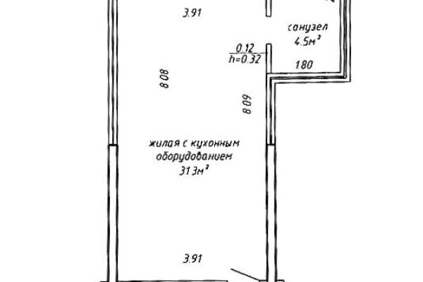 2-комнатная квартира по адресу Макаенка ул., д. 12 к. Е - фото 19