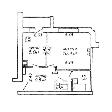 Фотография 1-комнатная квартира по адресу Лобанка ул., д. 99 - фото 10