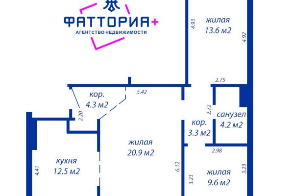 3-комнатная квартира по адресу Фабричная ул., д. 30 - фото 2