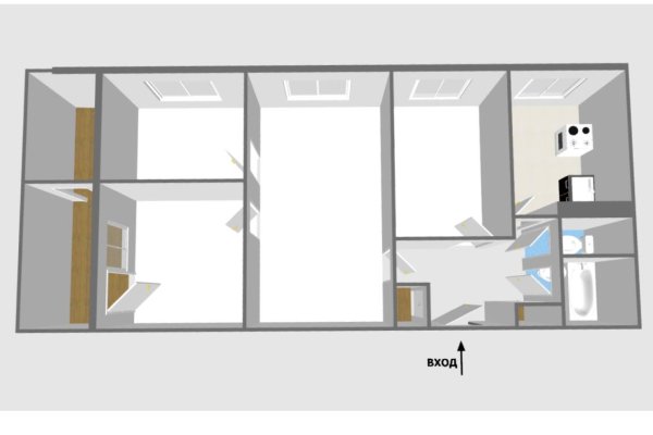 4-комнатная квартира по адресу Рокоссовского просп., д. 83 - фото 2