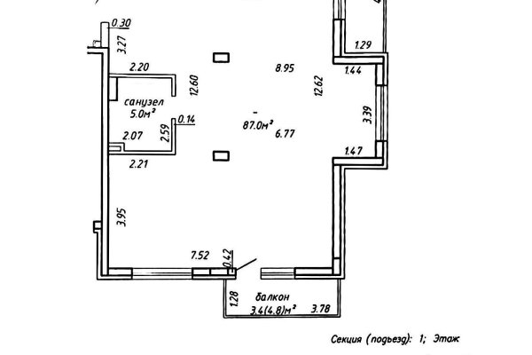 4-комнатная квартира по адресу Богдановича ул., д. 52 к. В - фото 17