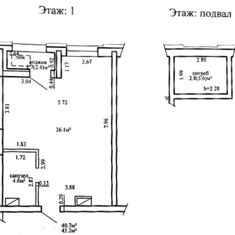 Фотография 2-комнатная квартира по адресу Лосика ул., д. 57 - фото 20