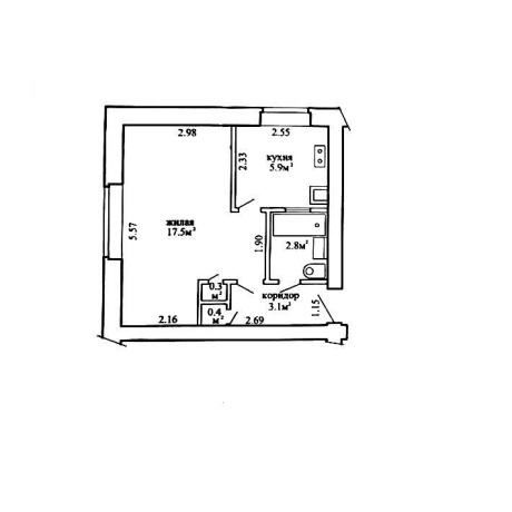Фотография 1-комнатная квартира по адресу Слесарная ул., д. 4 - фото 15