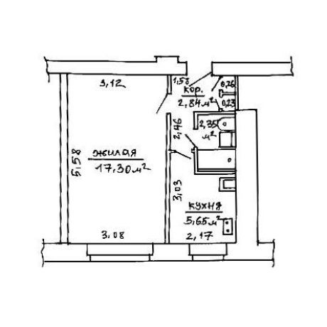 Фотография 1-комнатная квартира по адресу Чигладзе ул., д. 2 - фото 4