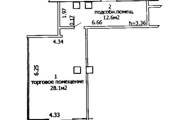 Продается торговое помещение по адресу г. Минск, Хоружей ул., д. 1 к. А - фото 1