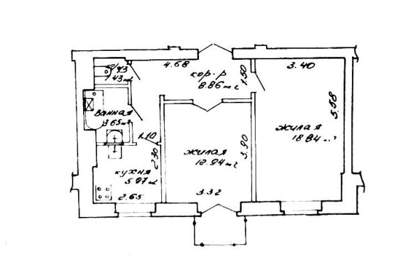 2-комнатная квартира по адресу Коласа ул., д. 27 к. 1 - фото 10