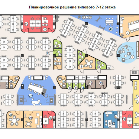 Фотография Офисы в новом Бизнес центре Prizma рядом с МЕТРО и ПАРКОМ! - фото 16