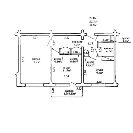 Фотография 2-комнатная квартира по адресу Якубовского ул., д. 24 к. 2 - фото 19
