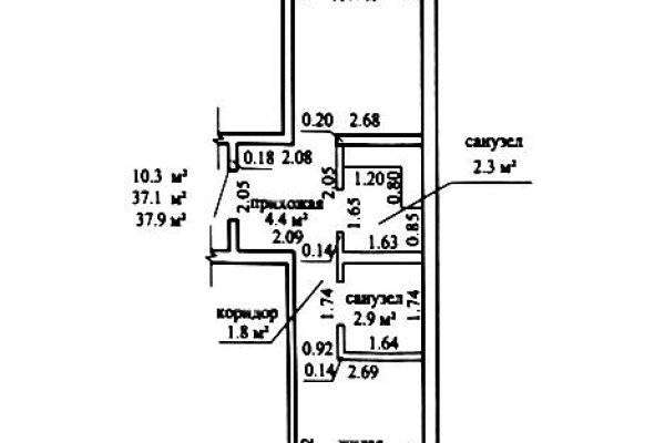 1-комнатная квартира по адресу Лавандовая ул., д. 12 - фото 2