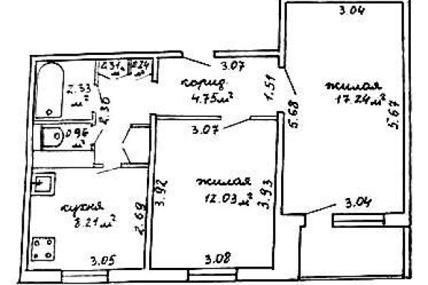 2-комнатная квартира по адресу Асаналиева ул., д. 36 к. 2 - фото 11