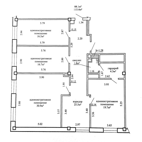 Фотография Продается офисное помещение по адресу г. Минск, Коласа ул., д. 37 - фото 2