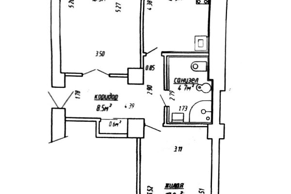 2-комнатная квартира по адресу Красноармейская ул., д. 8 - фото 15