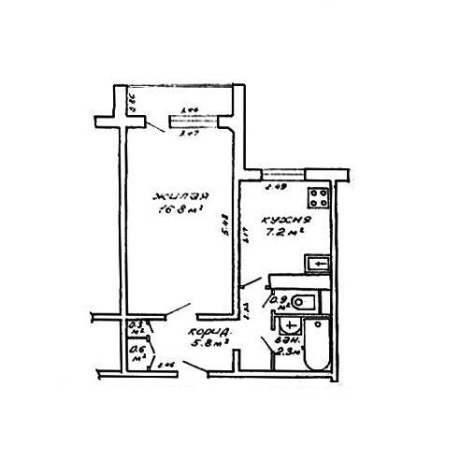 Фотография 1-комнатная квартира по адресу Селицкого ул., д. 97 - фото 7