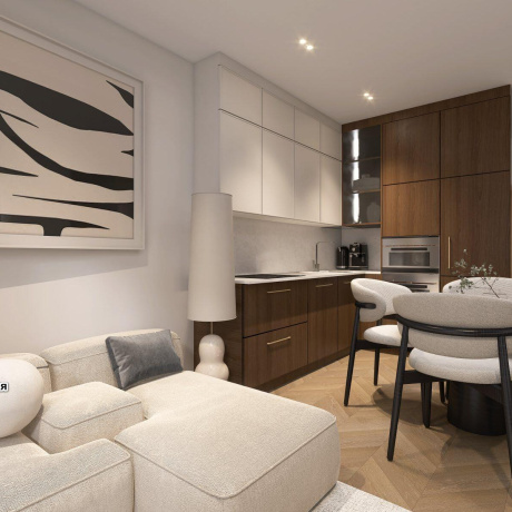 Фотография 3-комнатная квартира по адресу Виталия Цвирко ул., д. 84 - фото 2