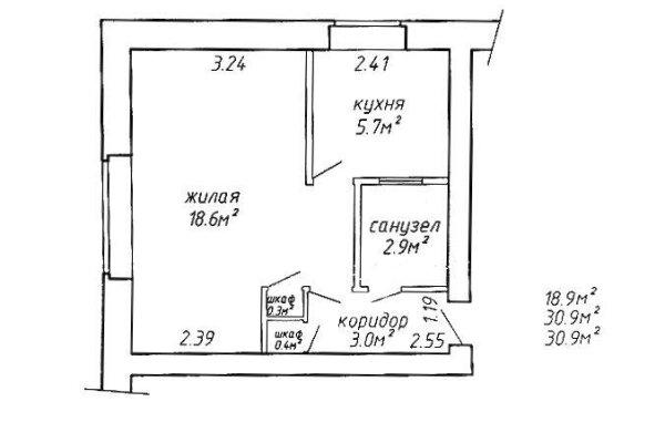 1-комнатная квартира по адресу Волгоградская ул., д. 39 - фото 11
