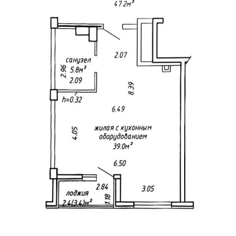 Фотография 2-комнатная квартира по адресу Мстиславца ул., д. 18 - фото 10