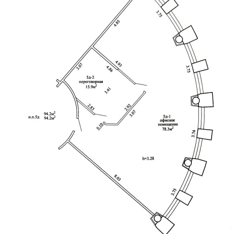 Фотография Продается офисное помещение по адресу г. Минск, Домбровская ул., д. 9 - фото 10