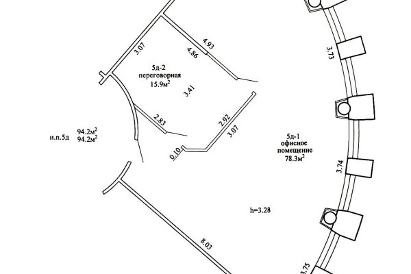 Продается офисное помещение по адресу г. Минск, Домбровская ул., д. 9 - фото 10