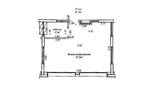 2-комнатная квартира по адресу Жореса Алфёрова ул., д. 22 - фото 2