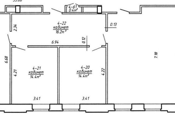 Сдается офисное помещение по адресу г. Минск, Фабрициуса ул., д. 8 к. Б - фото 13