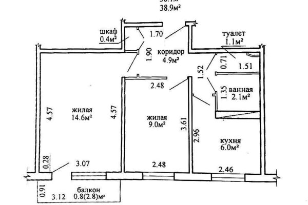 2-комнатная квартира по адресу Надеждинская ул., д. 17 - фото 3