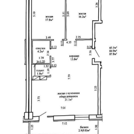 Фотография 3-комнатная квартира по адресу Гастелло ул., д. 8 - фото 19