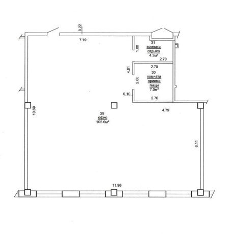 Фотография Сдается офисное помещение по адресу г. Минск, Платонова ул., д. 1 к. Б - фото 8