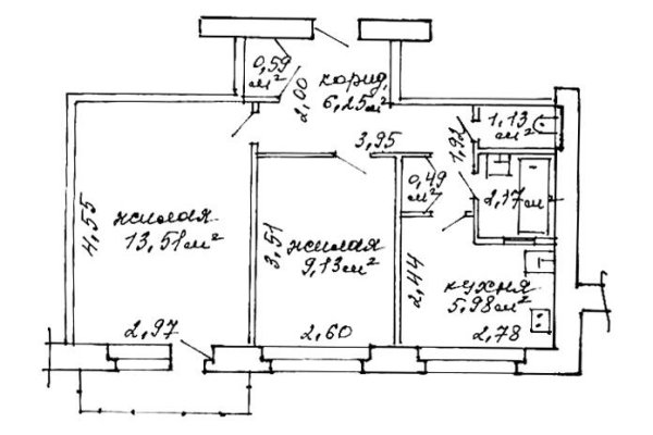 2-комнатная квартира по адресу Цнянская ул., д. 23 - фото 19