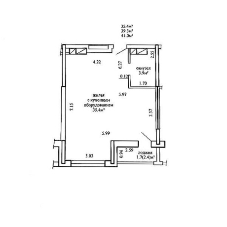 Фотография 2-комнатная квартира по адресу Братская ул., д. 3 - фото 2