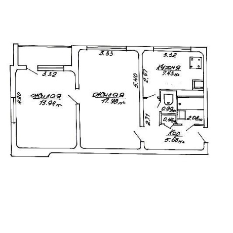 Фотография 2-комнатная квартира по адресу Мавра ул., д. 42 - фото 19