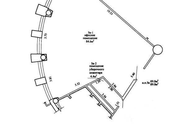 Продается офисное помещение по адресу г. Минск, Домбровская ул., д. 9 - фото 10