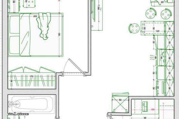 1-комнатная квартира по адресу Жореса Алфёрова ул., д. 9 - фото 6