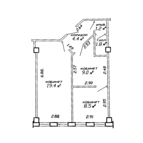 Фотография Продается офисное помещение по адресу г. Минск, Тимирязева ул., д. 65 к. Б - фото 8