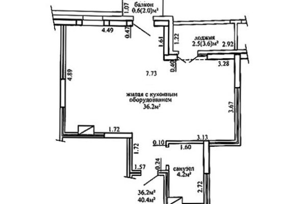 2-комнатная квартира по адресу Савицкого ул., д. 2 - фото 2
