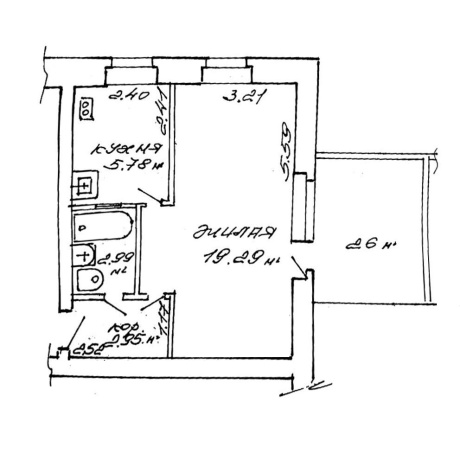 Фотография 1-комнатная квартира по адресу Волгоградская ул., д. 63 - фото 13