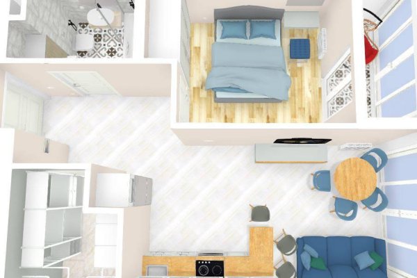 2-комнатная квартира по адресу Жореса Алфёрова ул., д. 9 - фото 7