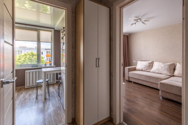 1-комнатная квартира по адресу Васнецова ул., д. 8 к. 1 - фото 13