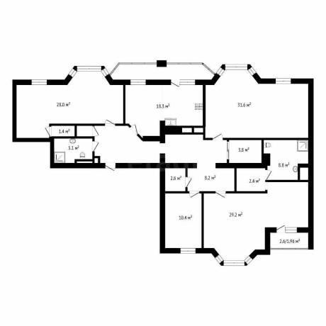 Фотография 4-комнатная квартира по адресу Городецкая ул., д. 40 - фото 4