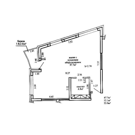 Фотография 3-комнатная квартира по адресу Леонида Щемелёва ул., д. 26 - фото 2