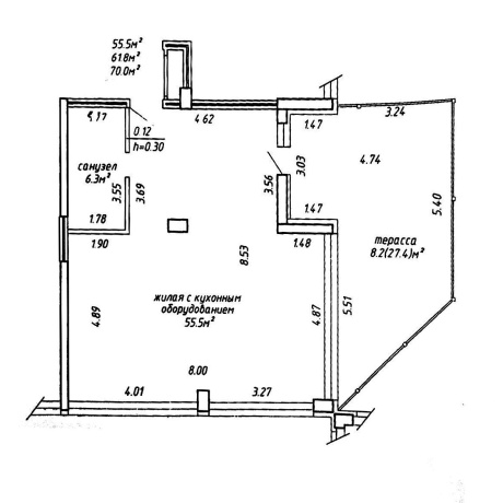 Фотография 3-комнатная квартира по адресу Мира просп., д. 6 - фото 17