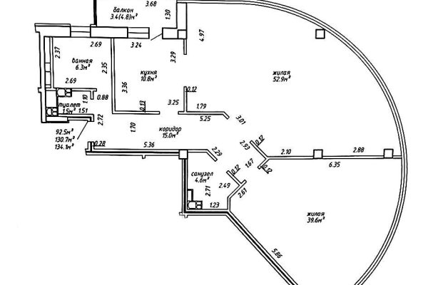 2-комнатная квартира по адресу Захарова ул., д. 29 к. а - фото 9