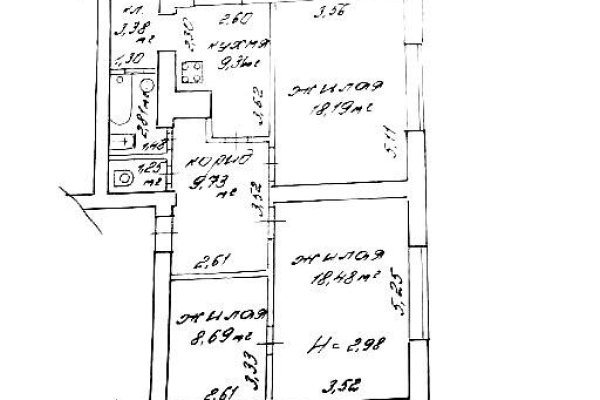 3-комнатная квартира по адресу Карвата ул., д. 28 - фото 2