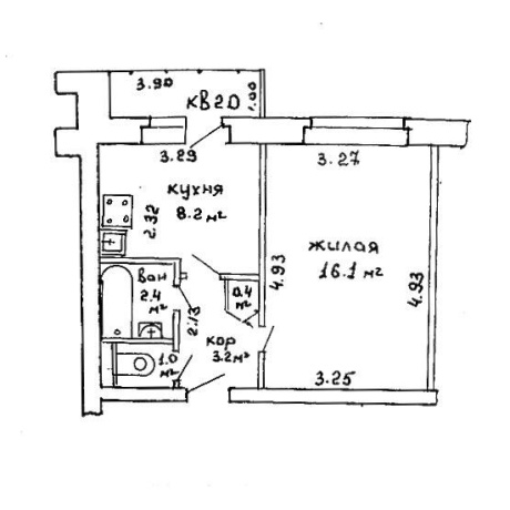 Фотография 1-комнатная квартира по адресу Филимонова ул., д. 5 к. 1 - фото 16