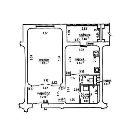 Фотография 1-комнатная квартира по адресу 40 Лет Победы ул., д. 35 - фото 19